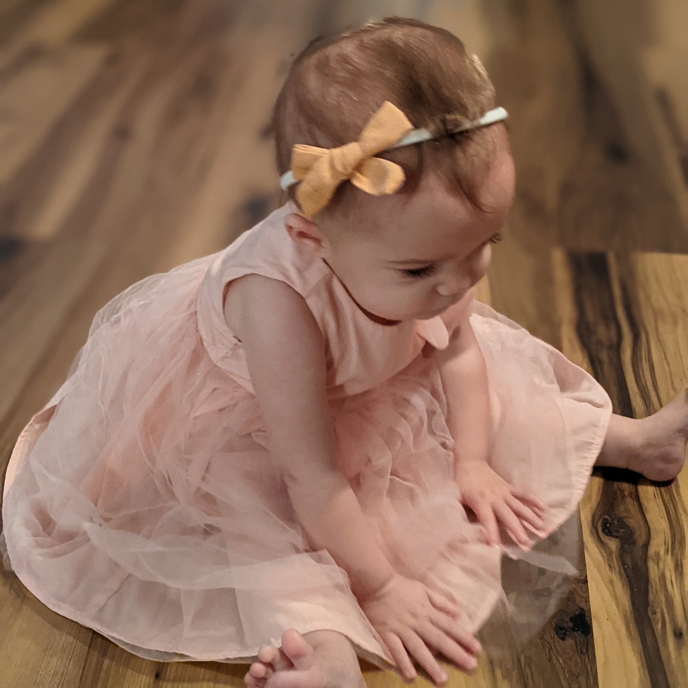 12 month Pink Party Dress